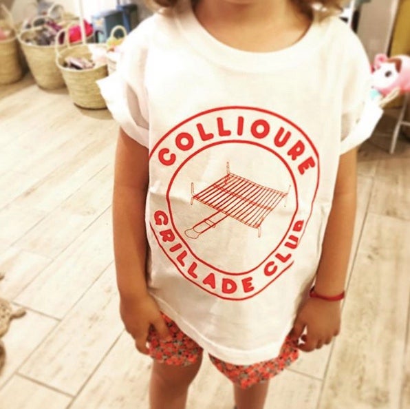T-shirt enfant du Collioure Grillade Club